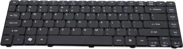 Acer Laptop-Ersatztastatur mit 86 Tasten in Schwarz für Acer 4750G 3810 3810T 3810TG - Bild 1