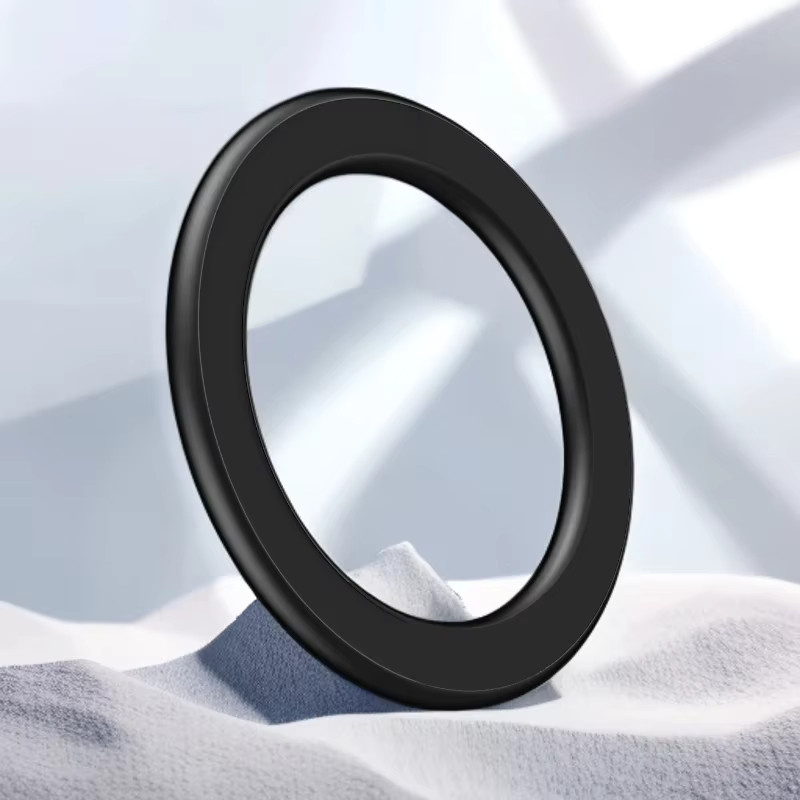WSSHE MagSafe Magnetischer Ring Halter mit Klebstoff für iPhone 15 Pro und Tablets, Farbe: Lila - Bild 4