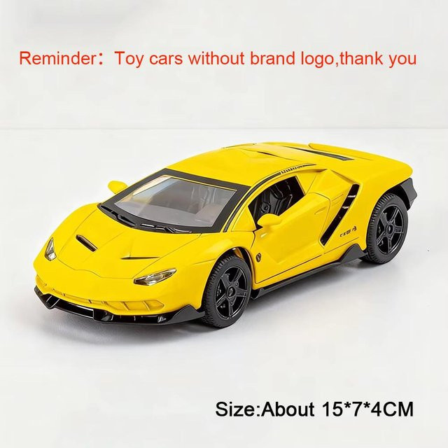 Linyi toy car Lambor Svj63 Lp770 Miniaturmodell, 1:32, mit Licht und Sound, ab 14 Jahren - Bild 1