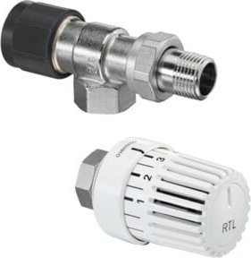Oventrop Rücklauftemperatur-Begrenzungs-Set mit Thermostat für Rücklauf-Axialventile in Multicolor - Bild 1