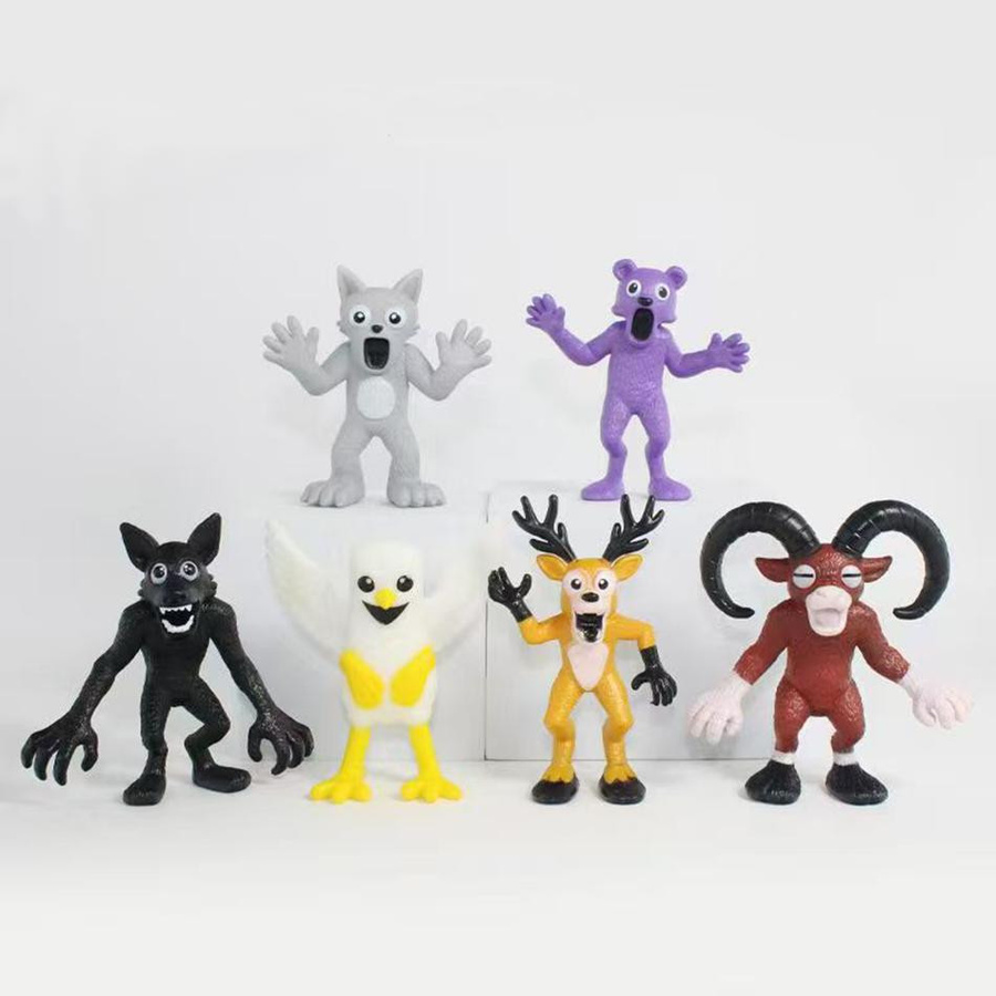 Yiran toy 1 99 Nächte im Wald Figuren Plastik 6-12-teiliges Set - Bild 2