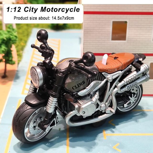 Linyi toy car Motorrad, Geländewagen, 1:12, Kunststoff, ab 3 Jahre - Bild 1