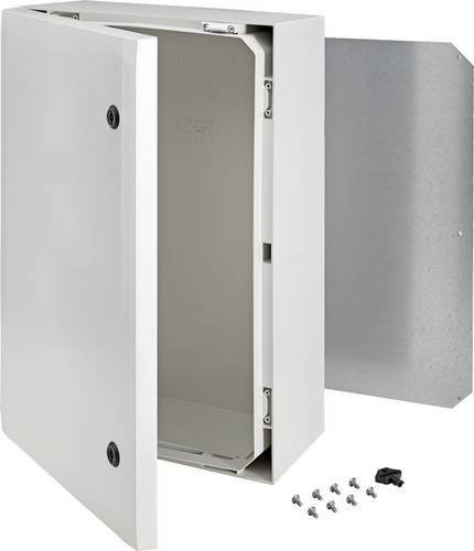 FIBOX Wandschaltschrank ARCA IEC mit Deckeldichtung aus Kunststoff, Grau/Weiß, B: 600,0 cm, H: 300,0 cm, T: 30,0 cm - Bild 1