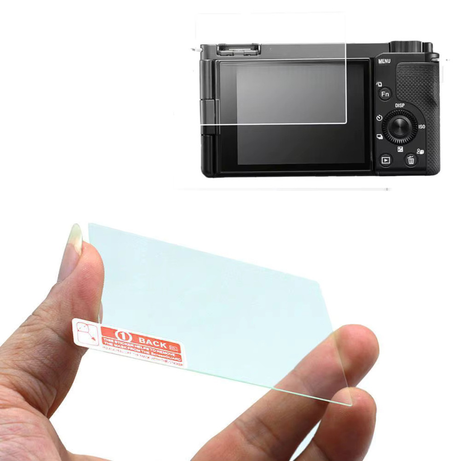 Nikon ZR Kamera Displayschutz aus gehärtetem Glas, transparent und kratzfest - Bild 2