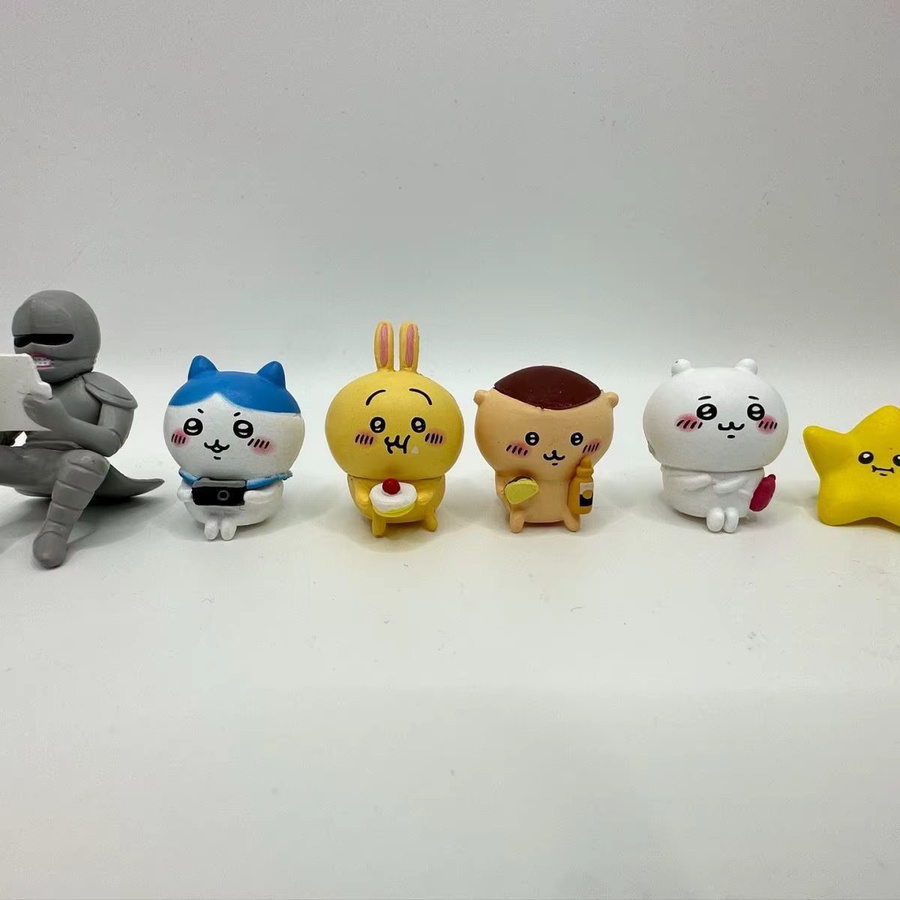 Bandai Kawaii Hachiware Usagi Kuriman, Gashapon-Figur, Einzelfigur, Kunststoff - Bild 3
