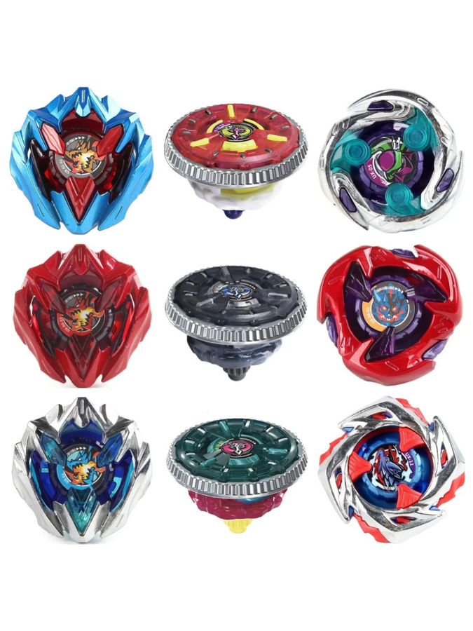 TAKARA TOMY UX-Serie rotierendes Metallgyroskop mit Gyro-Launcher, rot - Bild 3