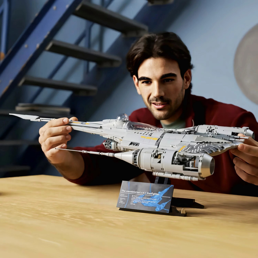 Hot Toys Star Interstellar Conflict N-1 Starfighter, Raumschiff-Baumodell, 1809 Teile, ab 14 Jahren - Bild 3