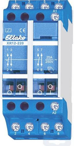 Eltako Installationsschütz XR12-220-230V mit 2 Öffnern und 2 Schließern in Blau - Bild 1