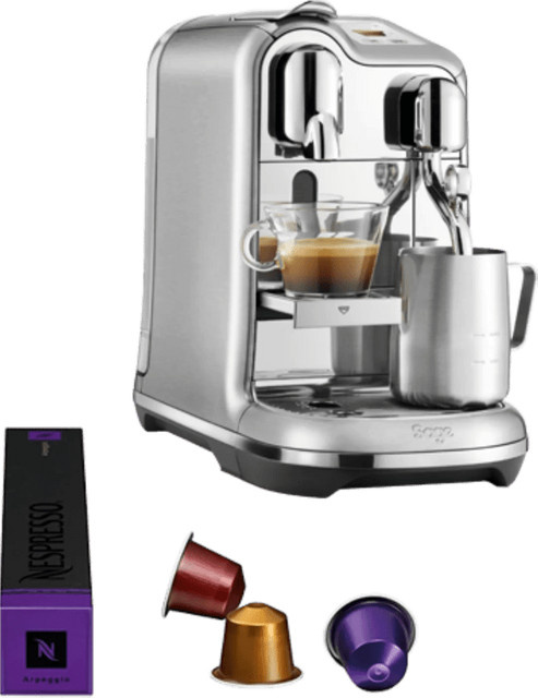 Sage Nespresso Creatista Pro SNE900BSS Kaffeemaschine in Silber Edelstahl - Bild 1