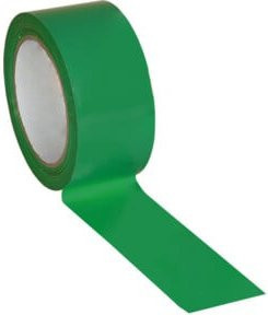 Eichner Bodenmarkierungsband Barrier Tape in Grün, Breite: 5 cm, Länge: 33 m - Bild 1