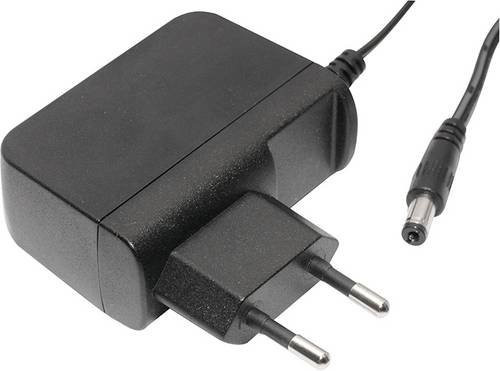EDAC Power Electronics EA1019KHES2401 Steckernetzteil Schwarz 24 V/DC 1A 24W mit Barrel-Plug - Bild 1