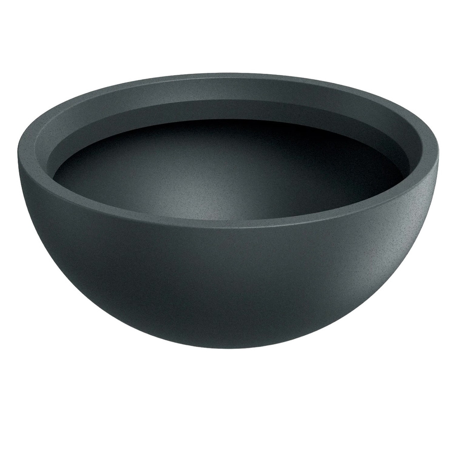 Prosperplast Blumentopf Molio Bowl Schale in Graphit Durchmesser: 60 cm, Höhe: 25 cm - Bild 2