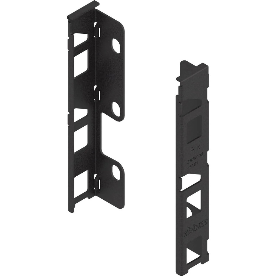 Blum Rückwandhalter Legrabox aus Stahl in Carbonschwarz Matt - Bild 2