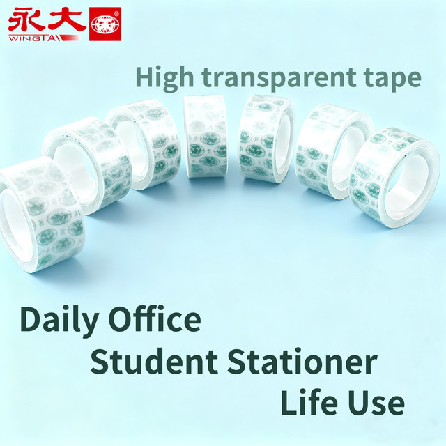 14 Rollen transparentes Klebeband, 10 mm Breite und 13 m Länge, ideal für Schule und Büro - Bild 1