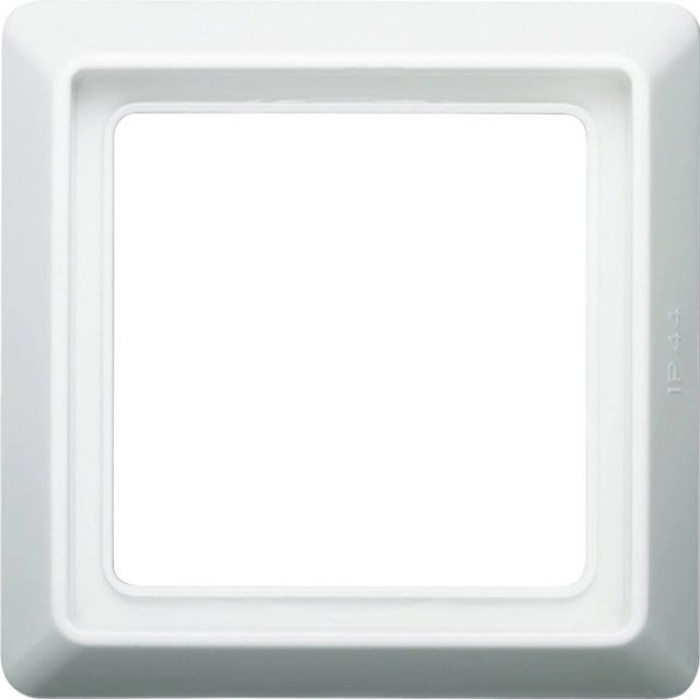Busch-Jaeger Abdeckrahmen 1-fach Allwetter IP44 Alpinweiß - Bild 1