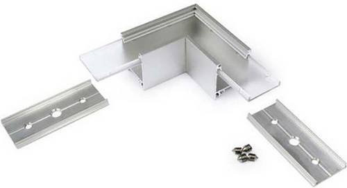 Brumberg Aluminium Verbinder in Silber, B/H: 50 x 50 mm - Bild 1