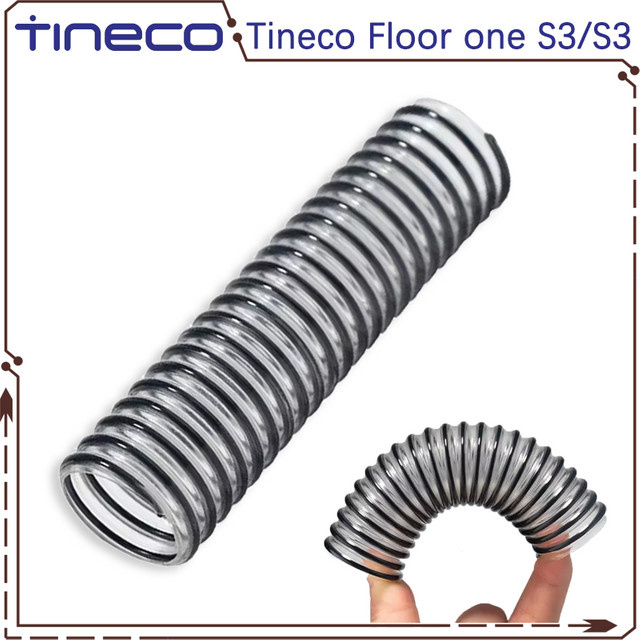 Tineco Ersatzteil: Flexibles Unterkanal-Abfallrohr für Floor One S3, S3 Breeze, iFloor 3 und iFloor Breeze, transparent - Bild 1