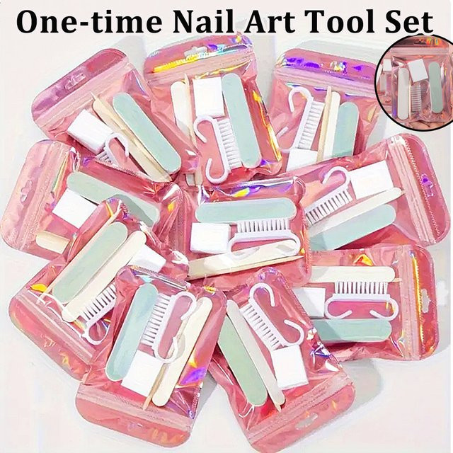 Xebaly Einweg-Nagelfeilen-Set, 50 Sets, Unisex - Bild 1