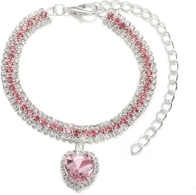 Haustierhalsband, Kristall, 20-25 cm - Bild 1