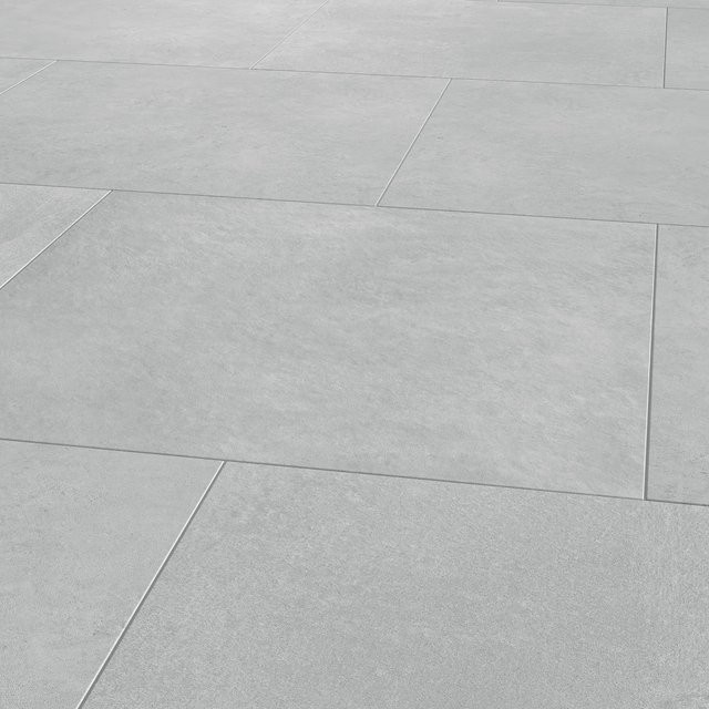 Bodenfliese Feinsteinzeug United Tile und Mosaic Bonn in Grau mit Betonoptik, matt, B/B: 80 x 80 cm - Bild 1