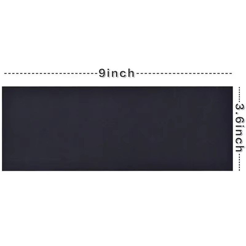 Vibratite Nass- und Trockenschleifpapier Set für Holz, Metall und Kunststoff, 10 Stück, 9 x 3,6 Zoll - Bild 2