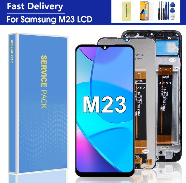 Samsung Galaxy M23 Display mit Touchpanel und Digitizer in Schwarz - Bild 1