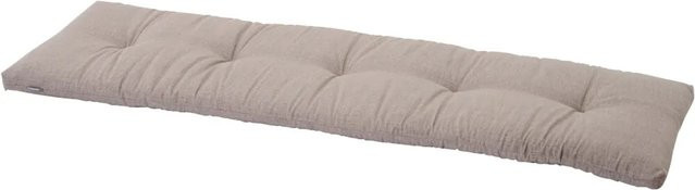 Siena Garden Banksitzkissen Comfort in Taupe, wetterfest und UV-beständig, B/T/H: 140 x 44 x 7 cm - Bild 1
