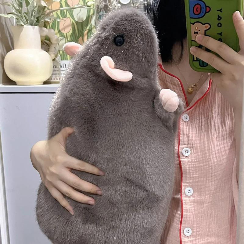 YIRAN Maus Puppe Plüsch, 40cm, Tierfigur - Bild 3