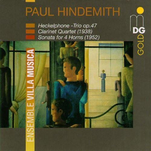 Paul Hindemith Trio für Heckelphon von Villa Musica Ensemble, CD von MDG, Klassik, 1995, beige - Bild 1