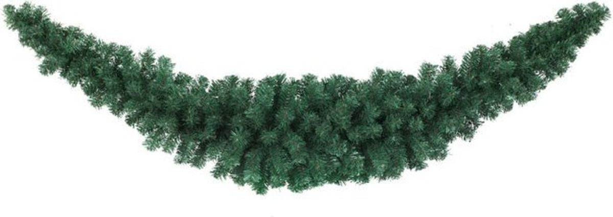EVERLANDS Imperiale Festonengirlande aus Tanne in Grün für Weihnachten und Advent, hängend, Länge: 180 cm - Bild 1