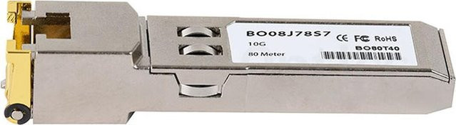 BlueOptics SFP-10G-RJ45-80M-NV-BO Netzwerk-Transceiver-Modul Kupfer 10000 Mbit/s SFP+ in Silber - Bild 1