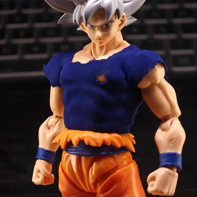 Bandai Dragon Ball Son Goku Kampfweste, Blau, Metall, Zubehör - Bild 1