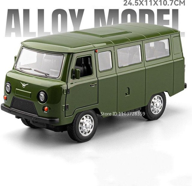 Linyi toy car Russland Uaz Traveler Modell Spielzeugauto, 1:18, mit Licht und Sound, ab 14 Jahren - Bild 1