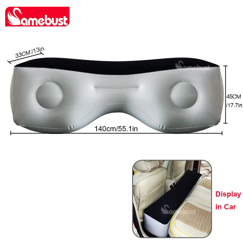 Camebust Luftmatratze Tragbares Aufblasbares Bett als Reisebett oder Autobett Breite: 140 cm, Tiefe: 45 cm - Bild 5