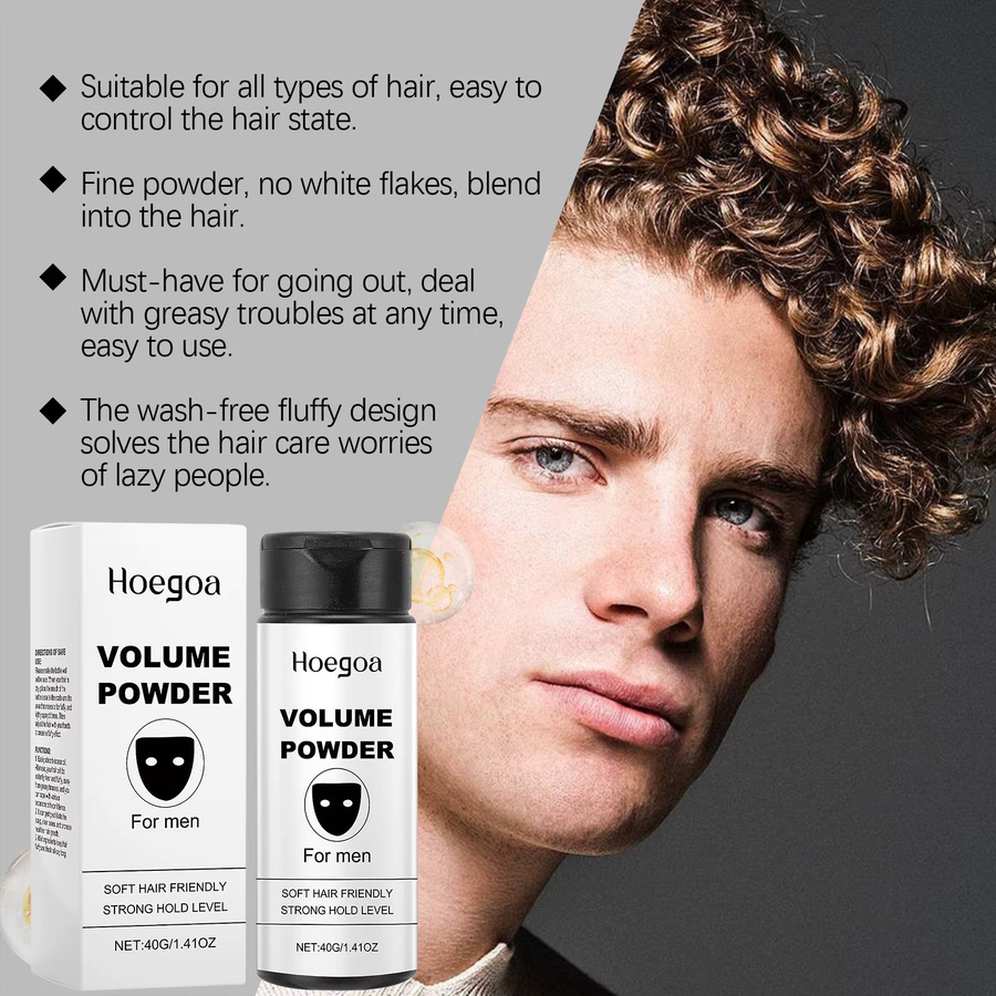 HOEGOA Haarpuder, Unisex, für fettiges Haar - Bild 2