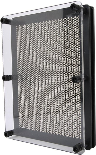 GoolRC Handabdruck Dekoration aus Metall in Grau - Bild 1