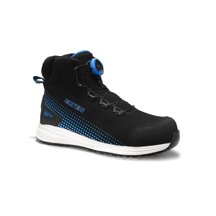 Elten Sicherheitsstiefel JORAN BOA BLUE Mid ESD S3L in Blau und Schwarz, Größe 45 - Bild 2