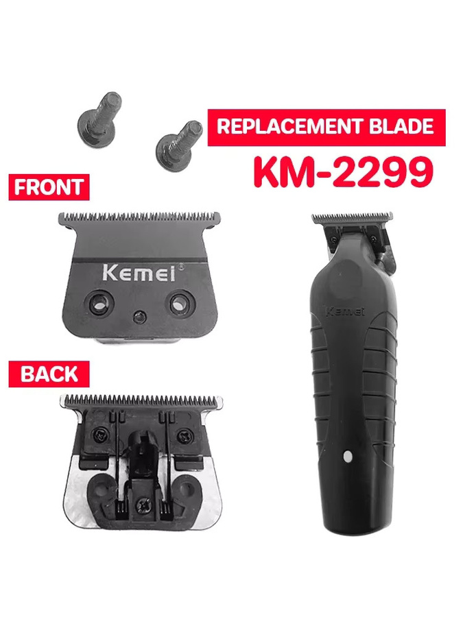 Kemei KM-2299 Ersatzklinge für professionelle Haarschneider und Clipper - Bild 6
