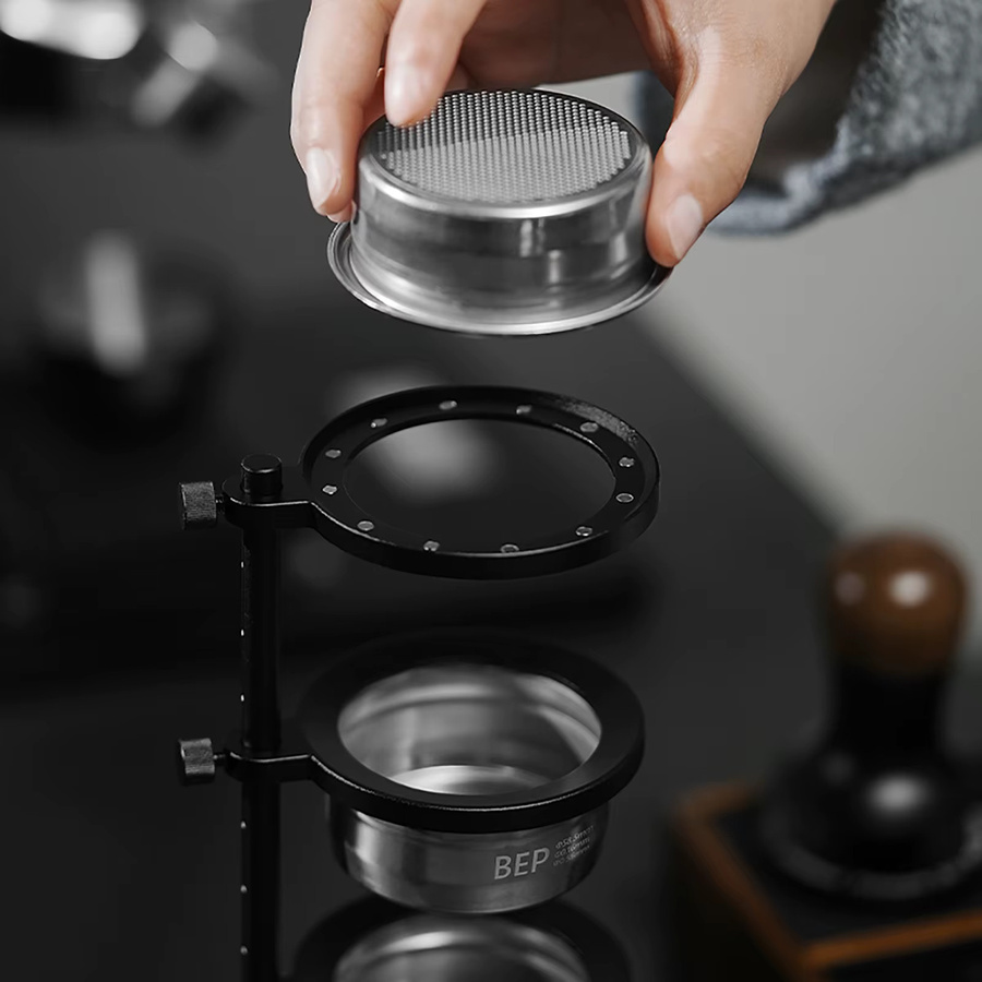 MHW-3BOMBER Magnetischer Espresso Zubehör Organizer aus Metall in Schwarz - Bild 2