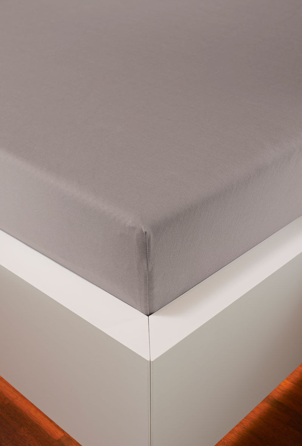 Bellana Jersey-Kissenbezug für Seitenschläferkissen aus 100% Baumwolle, Farbe: Taupe, B: 40 cm, L: 140 cm - Bild 1