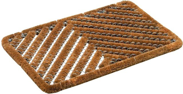 Astra Fußmatte Coco Brush in Braun, wetterfest und schmutzabweisend, B/T: 60 x 40 cm - Bild 1