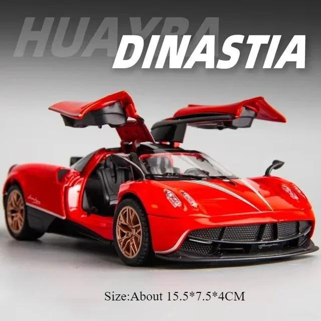 Linyi Toy Car Pagani Huayra Dinastia Bc Sportwagen Modell, 1:32, mit Licht und Sound, ab 14 Jahren - Bild 1