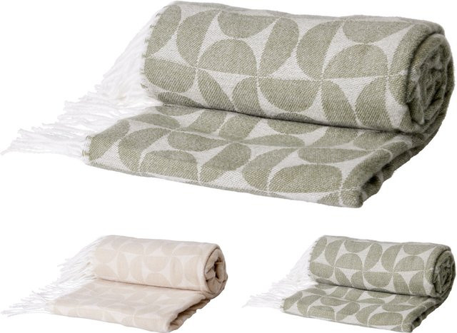 Jacquard Decke aus Polyester B/B: 160 x 130 cm - Bild 1
