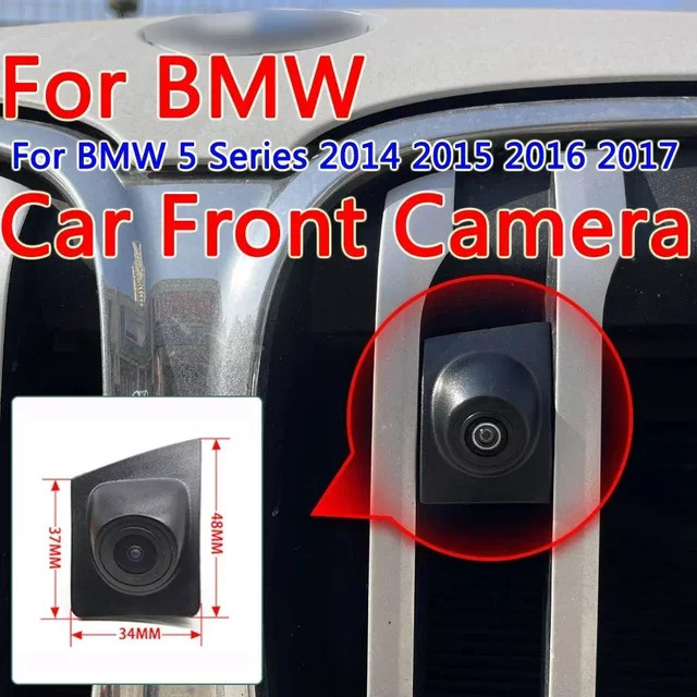 Auto Wayfeng WF CCD Auto Front View Logo Kamera mit Nachtsicht für BMW 5er F10 F11 F17, 1er, 2er und 3er Serie in Schwarz - Bild 1