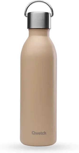 Isotherme Flasche Qwetch Active in Beige, 0,36 l - Bild 1