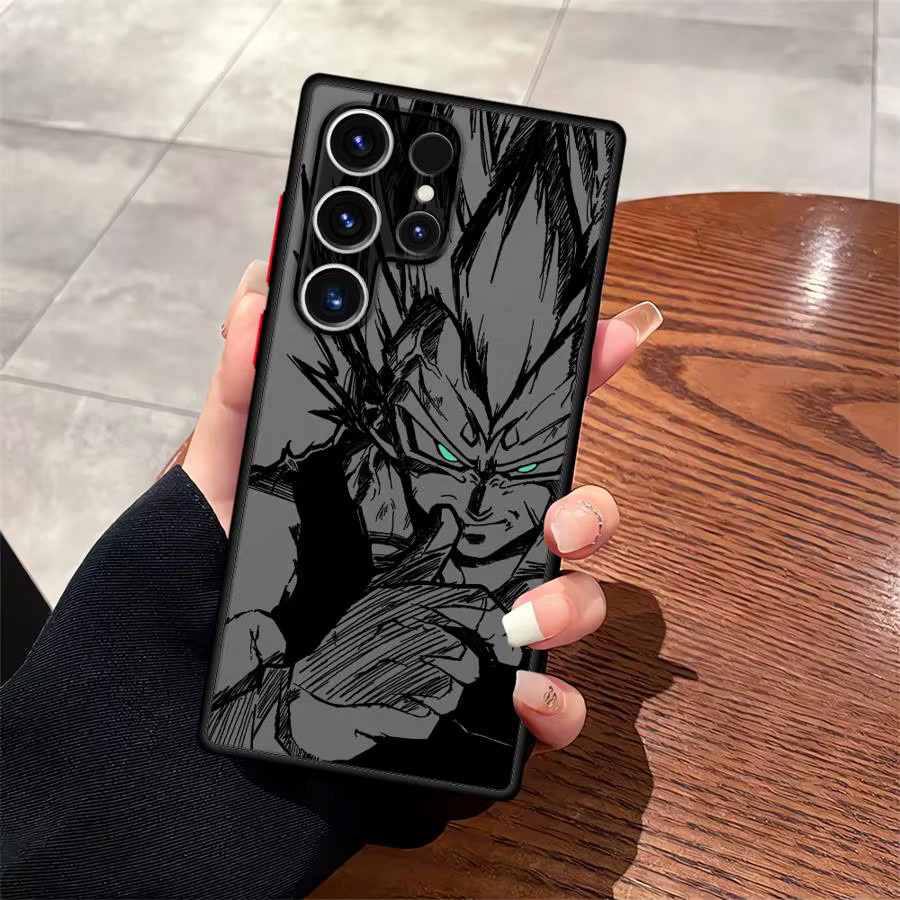 Handyhülle Dragon Ball mit Goku und Vegeta für Samsung Galaxy S22 S21 S24 Plus S26 Note 20 Ultra 10+ S25 Ultra S20 S23 FE in Multicolour - Bild 3
