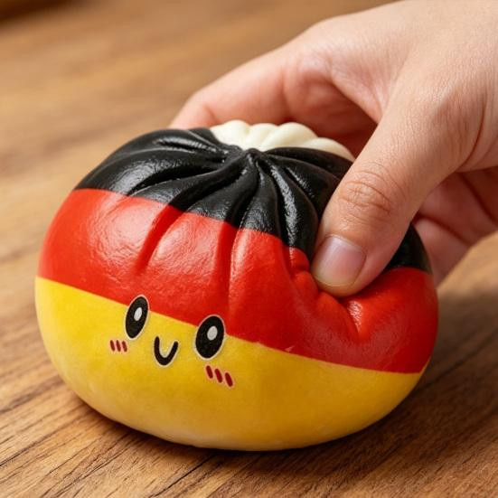 Zoeneed Cartoon-Ausdruck Knödel Spielzeug Stressabbau Fidget-Spielzeug - Bild 2