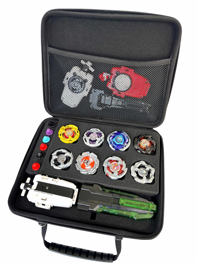 beyscollector Beyblade Ausrüstungskoffer, Beyblade-Tasche, schwarz, Kunststoff, Zubehör - Bild 2