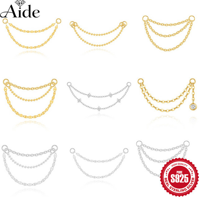 AIDE Ohrring, 925 Silber, Zirkonia, Damen - Bild 1