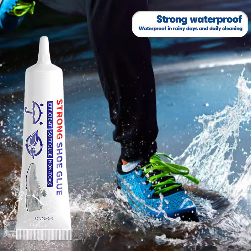 Universeller Schuhreparaturkleber transparent, wasserdichter und schnell trocknender Multifunktionskleber für Leder, 60 ml - Bild 5